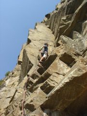 attacco finalmente il diedro, ma come si esce?