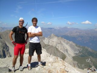 Finalmente in cima
