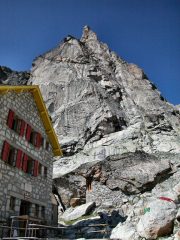 la parete Sud dal rifugio