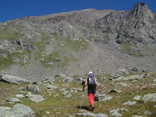 Punta Sulè dal pianoro superiore