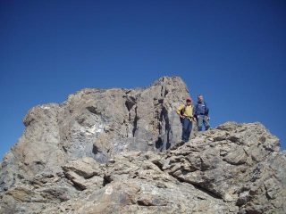 Mario e Marcello soddisfatti in cima 