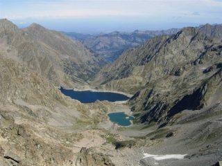 Il Lago del Brocan, i bacini del Chiotas e  della Piastra