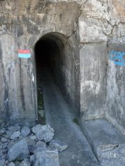 l'imbocco della galleria