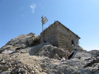 Il Rifugio in vetta