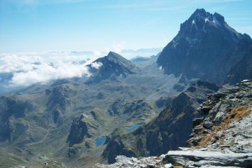 Pian del Re, Viso Mozzo al centro e Monviso dal Meidassa
