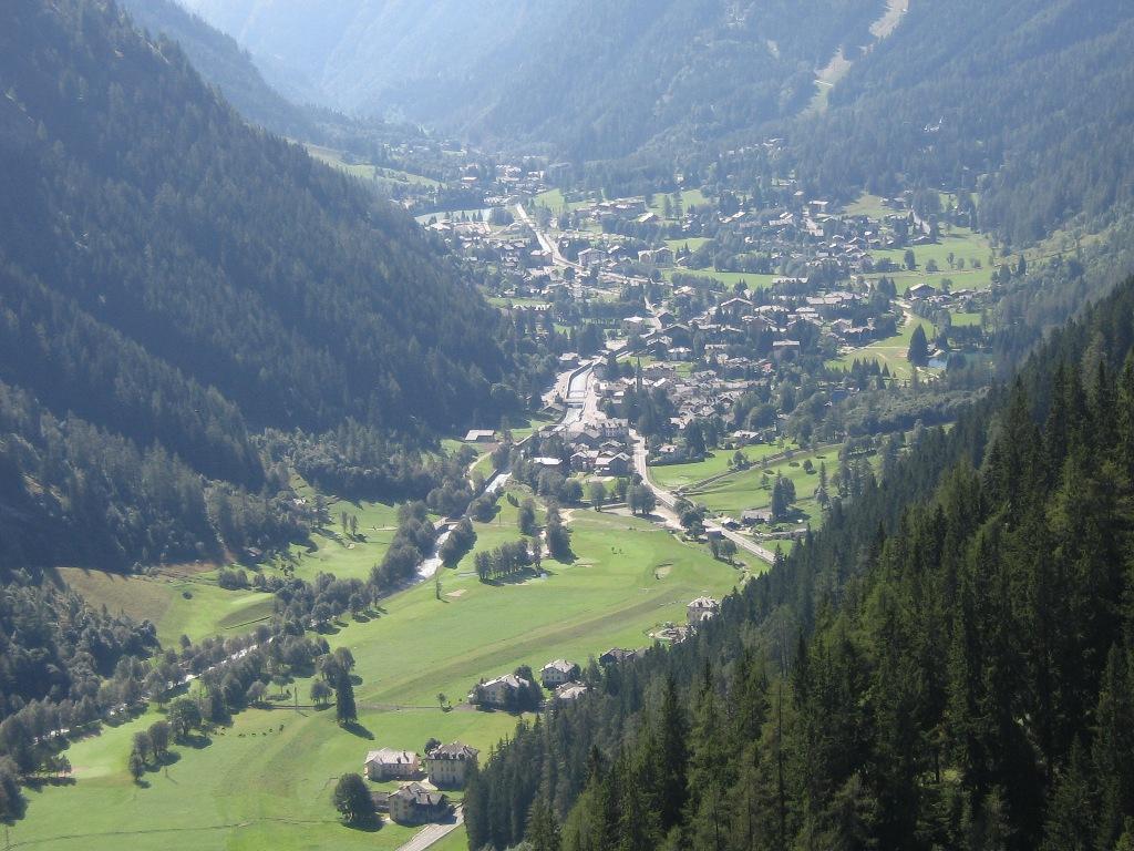 Panorama su Gressoney