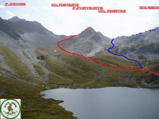 gli itinerari dal lac fenetre