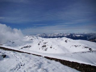 Uno sguardo verso l'Alta Valle ed il Delfinato
