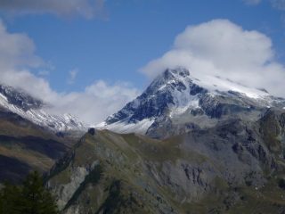 il mont gelè al ritorno con un pò di sole