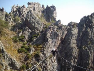 Giorgio balla sul ponte