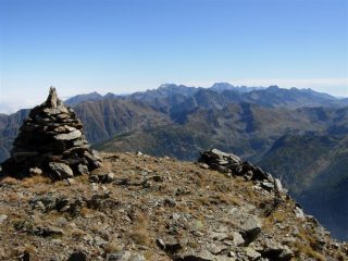 Dalla vetta del Saletta verso l'Argentera
