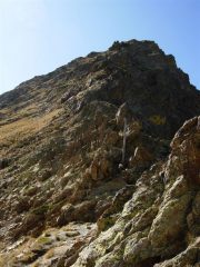La cima dal colletto di Valscura