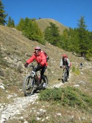 discesa da sballo verso Desertes