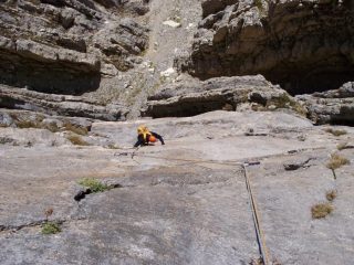 Ivo in azione sul tiro duro..