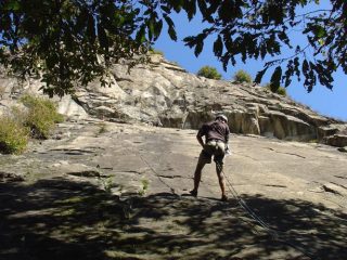 discesa in corda doppia