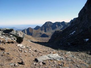 dal colle Malanotte è visibile il colle della Vallette