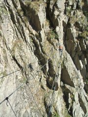 sul ponte tibetano