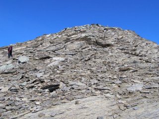 Ultimi passi verso la cima