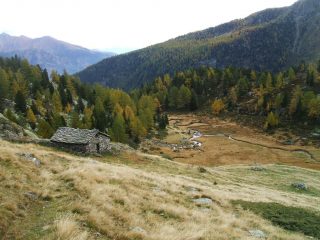Il pianoro e l’alpeggio di Leseney