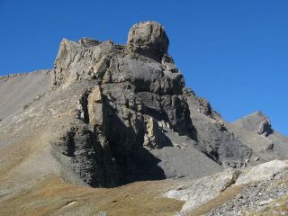 Edifici rocciosi alle spalle della Croce del Vallonetto