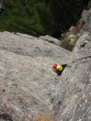 Max in azione nel diedro