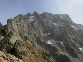 Corno Stella e parete Ovest dell'Argentera