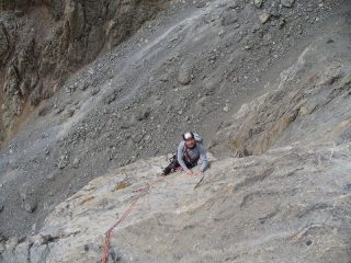 Enzo sulle cannelures del settimo tiro