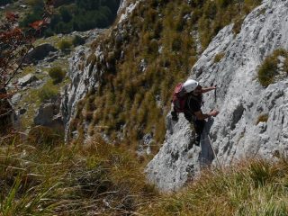 Ale affronta la placca del quinto tiro