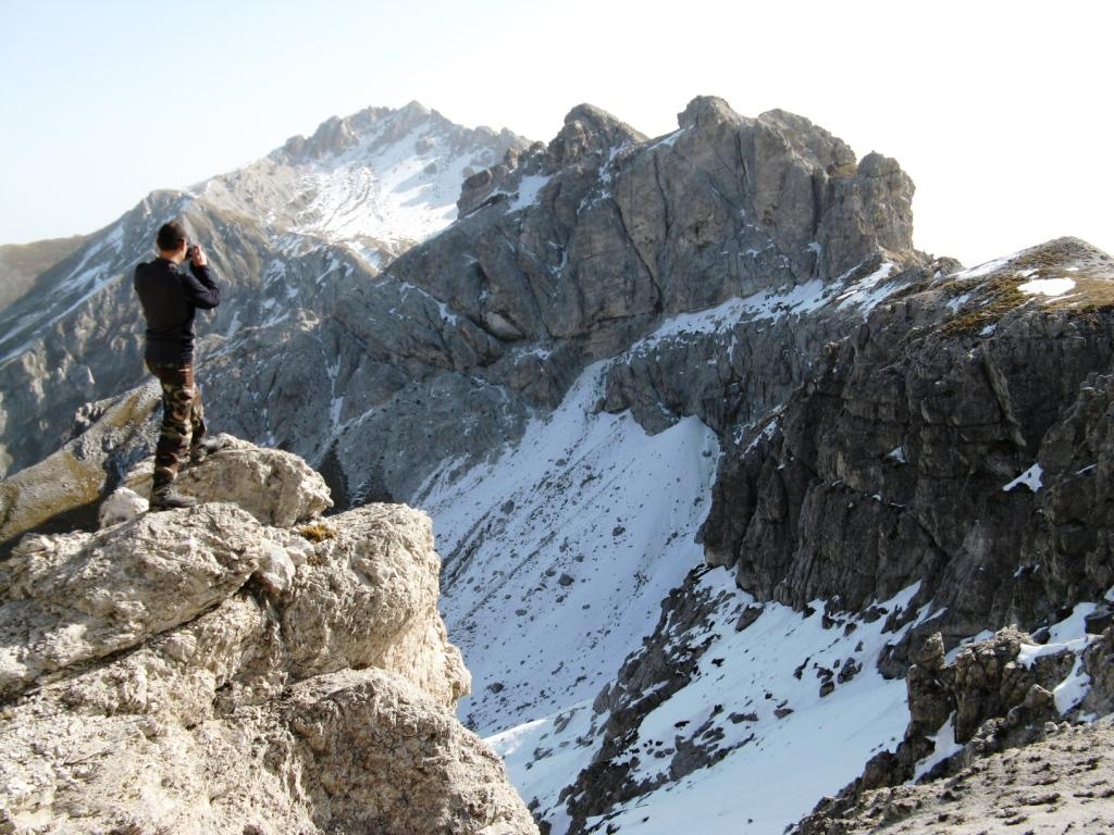 Torri di Casanova in primo piano e Prena, dal Vado di Pieverano