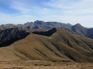 Dal Pepino verso la cima  del Becco