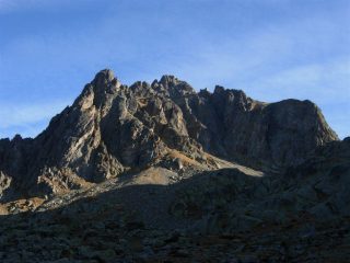 Salendo nel vallone sotto al Mont Ponset