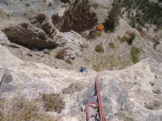 davide sul tiro di 6b