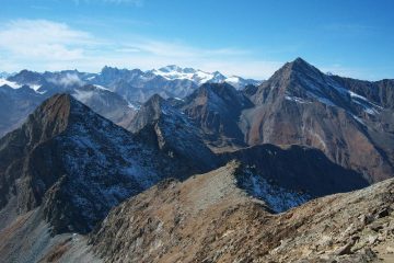Panorama dal M. Glacier