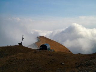 dal bivacco verso la parte più bassa