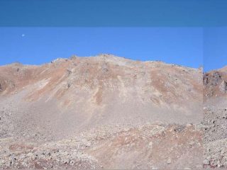 Il MOnte Vertosan visto da sotto il Colle Finestra