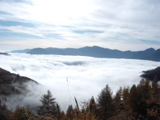 Mare di nebbia da Borgata Chiotti