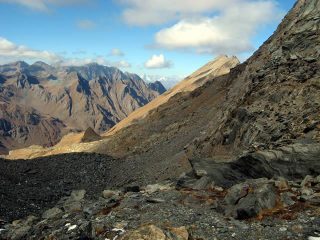 Monte Rafray e testa del vallone di Clavalitè dal Colle Fussy