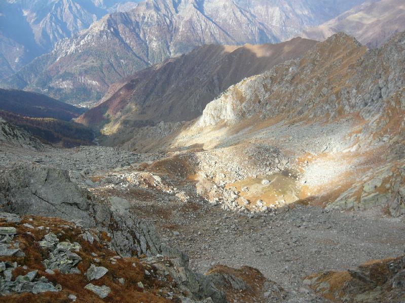vallone di servino dal colle del prà