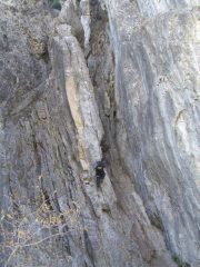 Il Mauri sui primi affilati pilastrini