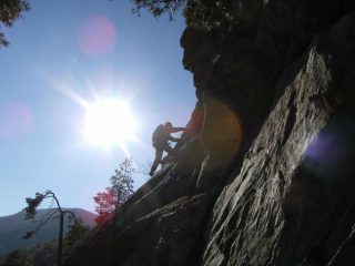 Enrico si staglia nel sole