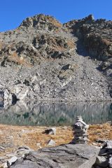Sulla dx il canale di salita