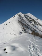 Monte Rastcias dalla cima