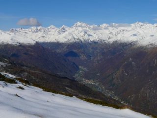 Vista verso il GranParadiso