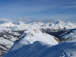 La montagna in bianca veste....