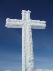 Suggestiva croce di vetta