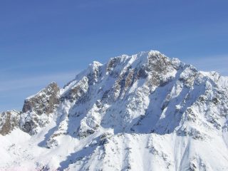 Argentera innevata, che ficata.