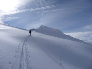 tanta neve in vetta