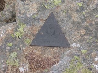 Triangolino di vetta del Cai Rivarolo