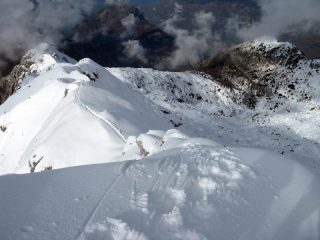 La cresta di Piancaformia.