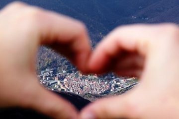Ormea vista dal Monte Armetta